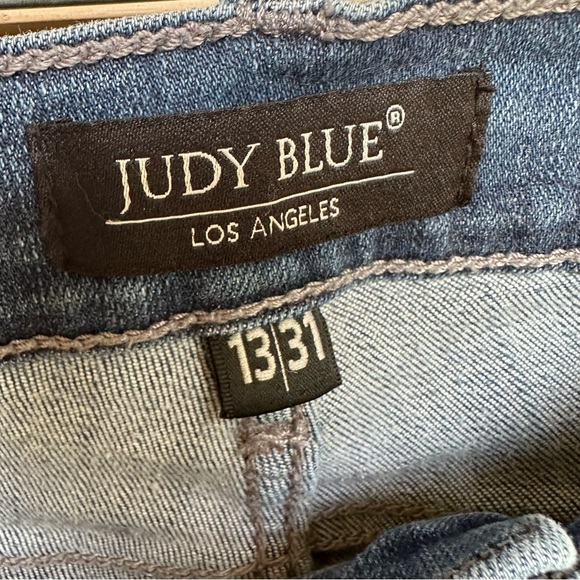 Judy Blue Skinny Jeans Distressed High Rise Ankle Length 31, 13 - Picture 7 of 8